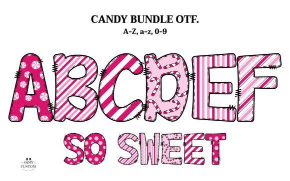 Christmas Candy Pink: A Festive Typography Design Guide