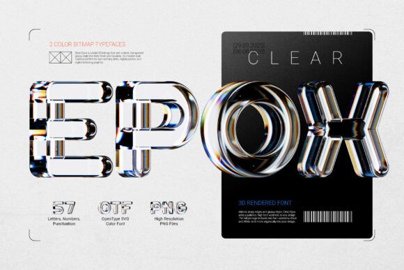 Clear Epox: A Fresh Perspective on Modern Typography