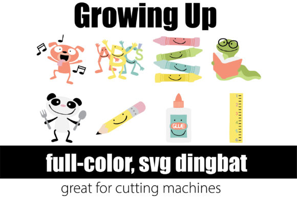Creative Assets for Growing Up and Modern Branding