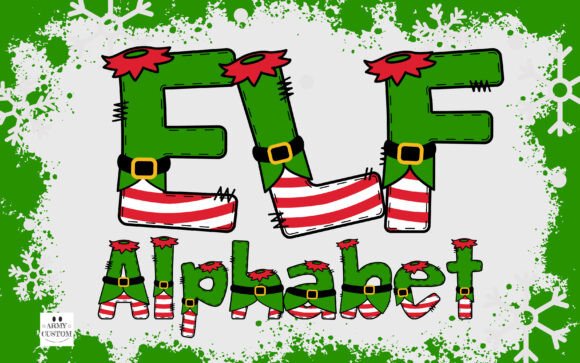 Elf Christmas Font: A Playful Typographic Asset for Festive Design