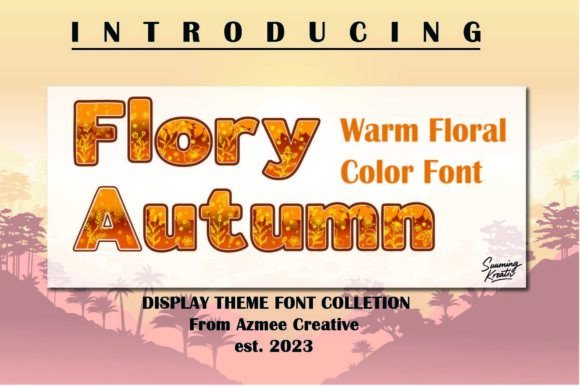 Embrace Autumnal Charm with the Flory Autumn Font