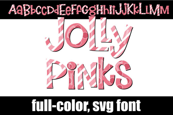 Jolly Pinks: Elevate Your Design with Whimsical Typography