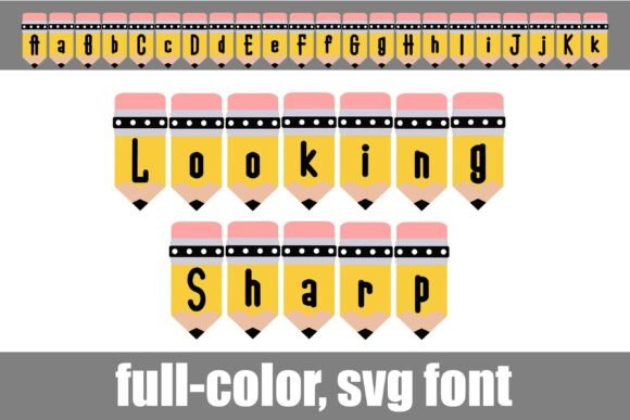 Looking Sharp: Elevate Your Designs with Whimsical Color Fonts