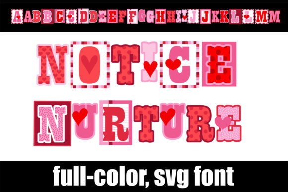 Notice Nurture: Elevate Your Brand with Color Fonts