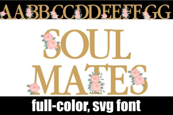 Soul Mates Font: Elevating Design with Colorful Typography