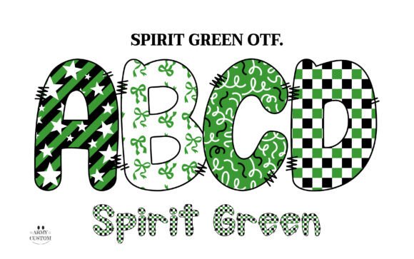 Spirit Green: Elevate Your Design with Dynamic Typography