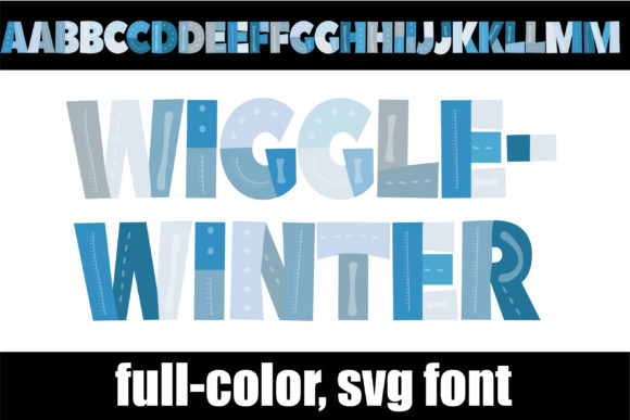 Wigglewinter: Elevating Seasonal Design with Vibrant Typography