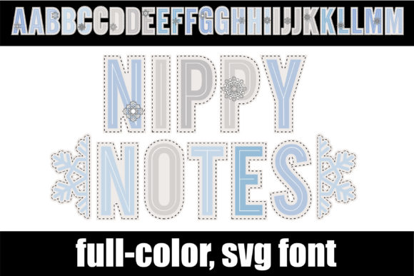 Winter-Ready Typography: The Nippy Notes Font for Designers